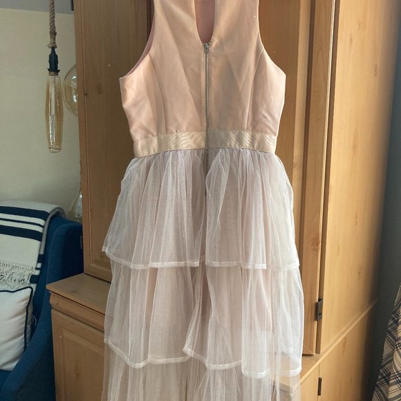English Factory Cream Layered Tulle Dress - Picture 4 of 5